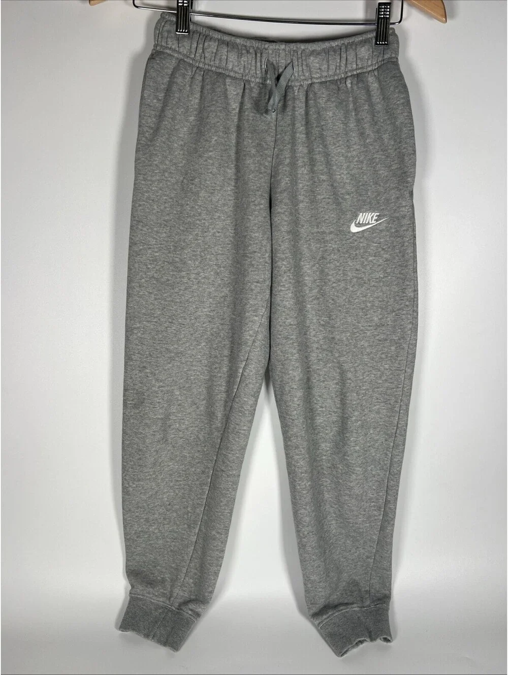 Nike Pants Womens XS Gray Joggers Fleece Activewear Gym Training Casual
